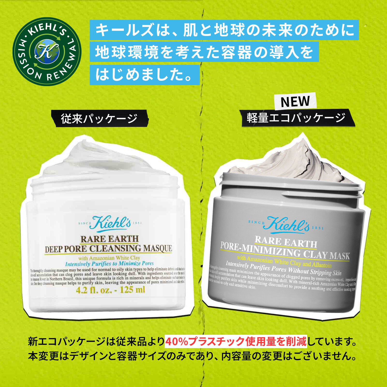 キールズ レアアース マスク