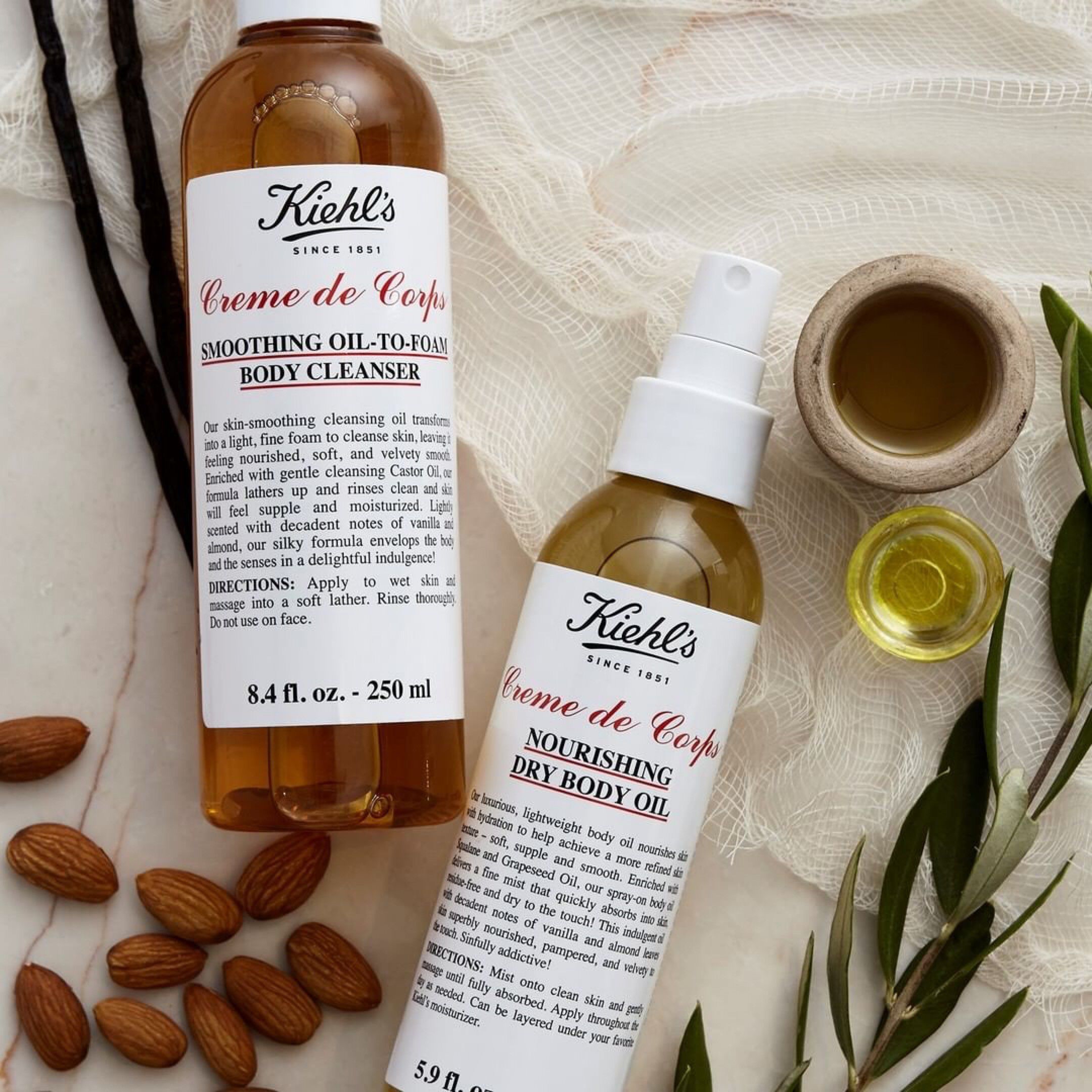 キールズ　クレム　ドゥ　コール　ボディ　オイル