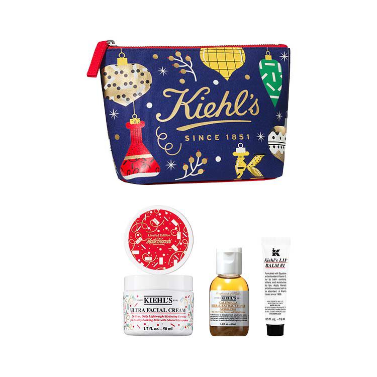 ホリデイ スキンケアギフトセット ホリデイ限定エディション 赤ポーチ Web限定セット キールズ公式オンラインストア