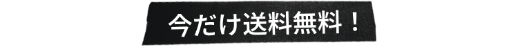 今だけ送料無料！